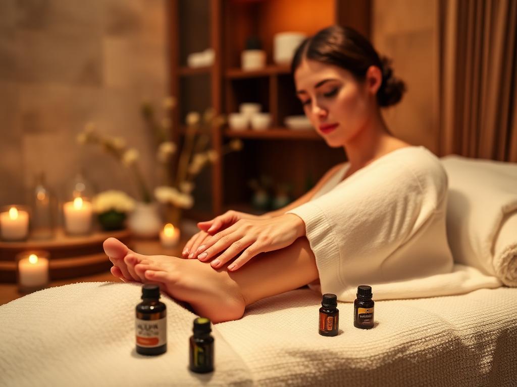 Fußmassage bei Polka Beauty Hameln