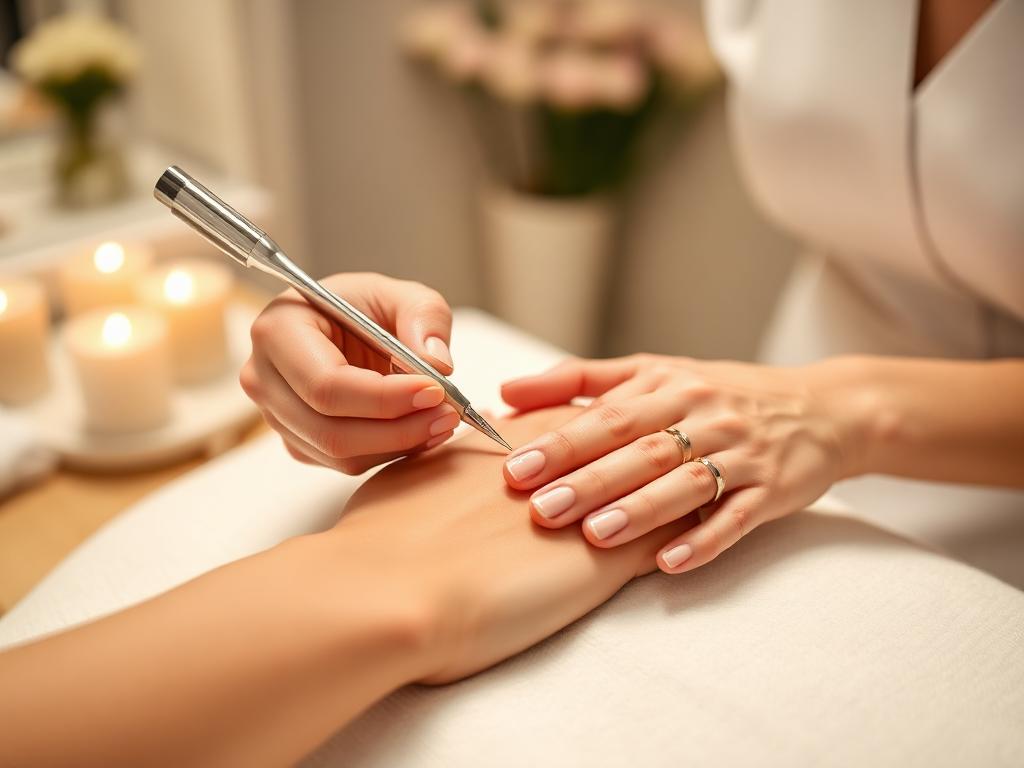 Klassische Maniküre bei Polka Beauty Hameln